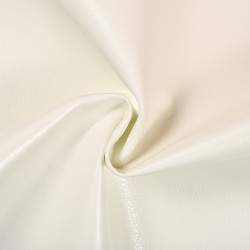 Ткань Дерматин (Кожзам) для мебели, цвет Белый (на отрез)  в Пушкино