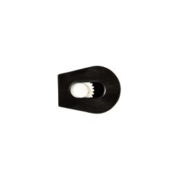 Зажим для шнура 4 мм KL цвет Чёрный + Белый (поштучно)  в Пушкино