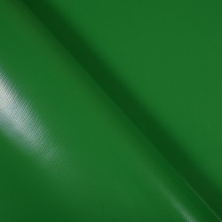 Ткань ПВХ 450 гр/м2, Зелёный (Ширина 160см), на отрез  в Пушкино