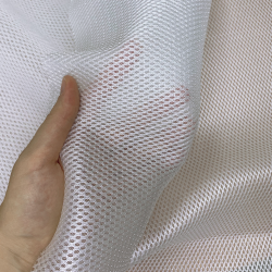 Сетка 3D трехслойная Air mesh 160 гр/м2, цвет Белый (на отрез)  в Пушкино