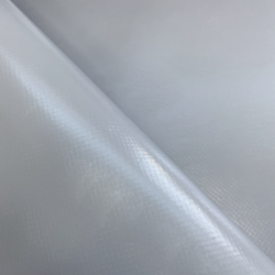 Ткань ПВХ 450 гр/м2, Серый (Ширина 160см), на отрез  в Пушкино