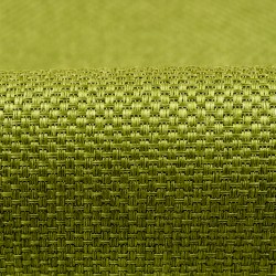 Ткань Блэкаут для штор светозатемняющая 85% &quot;Рогожка Зеленая&quot; (на отрез)  в Пушкино