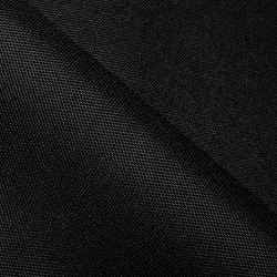 Прорезиненная ткань Оксфорд 600D ПВХ, Черный  в Пушкино, 340 г/м2, 359 руб