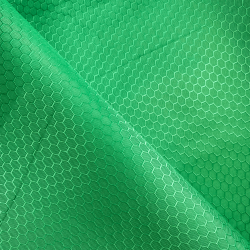 Ткань Оксфорд 300D PU Рип-Стоп СОТЫ, цвет Зелёный (на отрез)  в Пушкино