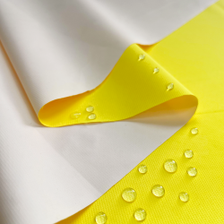 Водонепроницаемая Дышащая Мембранная ткань PU 10'000, цвет Жёлтый (на отрез)  в Пушкино
