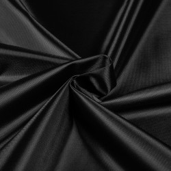 *Ткань Оксфорд 210D PU, цвет Черный (на отрез)  в Пушкино
